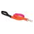 Lupine Club Collection Sunset Orange Padded Handle Leash 2,5 cm width 183 cm - For Medium and Larger Dogs