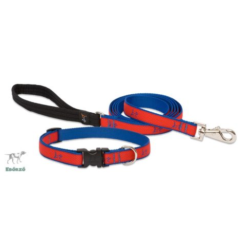 Lupine póráz (CLUB 1,9 cm széles Derby Red 183 cm)