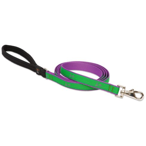 Lupine Club Collection Augusta Green Padded Handle Leash 1,9 cm width 183 cm - For widest range is dog sizes