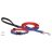   Lupine Club Collection Newport Blue Adjustable Collar 1,25 cm width 26-40 cm -  For Small Dogs