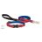   Lupine Club Collection Detby Red Padded Handle Leash 1,25 cm width 183 cm - For Small Dogs