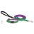   Lupine Club Collection Augusta Green Adjustable Collar 1,25 cm width 21-30 cm -  For Small Dogs