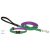 Lupine Club Collection Augusta Green Adjustable Collar 1,25 cm width 21-30 cm -  For Small Dogs