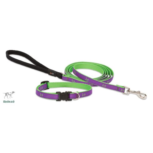 Lupine Club Collection Hampton Purple Adjustable Collar 1,25 cm width 21-30 cm -  For Small Dogs