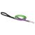 Lupine Club Collection Hampton Purple Padded Handle Leash 1,25 cm width 183 cm - For Small Dogs
