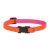 Lupine Club Collection Sunset Orange Adjustable Collar 1,25 cm width 21-30 cm -  For Small Dogs