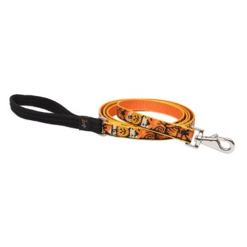   Lupine Original Designs Spooky Padded Handle Leash 1,9 cm width 183 cm - For widest range is dog sizes
