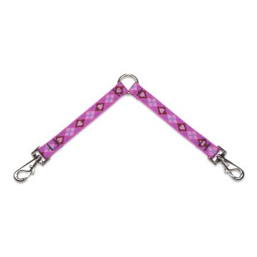   LUPINE pórázelosztó / ikervezető (Puppy Love 1,9 cm széles)