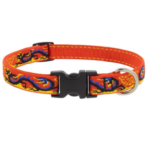 Lupine Original Collection Lucky Dragon Adjustable Collar 1,9 cm width 34-55 cm -  For the widest range of dog sizes