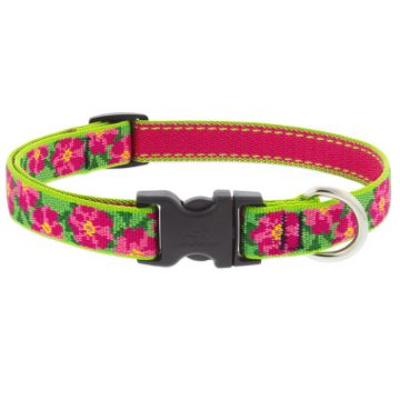   Lupine Original Collection Petunias Adjustable Collar 1,9 cm width 23-35 cm -  For the widest range of dog sizes