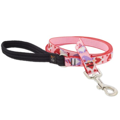 Lupine Microbatch Collection Lovable Gnomes Padded Handle Leash 1,9 cm width 183 cm - For widest range is dog sizes