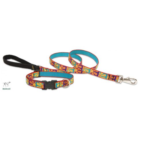 Lupine Original Collection Crazy Daisy Adjustable Collar 1,9 cm width 23-35 cm -  For the widest range of dog sizes
