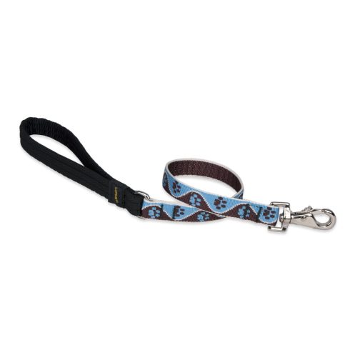 Lupine Original Designs Muddy Paws Padded Handle Leash 1,9 cm width 61 cm - For widest range is dog sizes