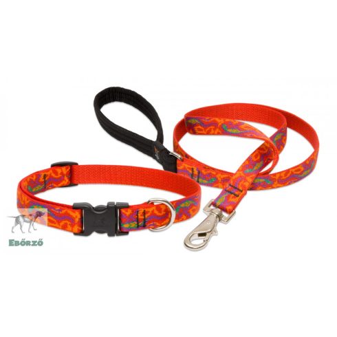 Lupine Original Collection Go Go Gecko Adjustable Collar 1,9 cm width 34-55 cm -  For the widest range of dog sizes