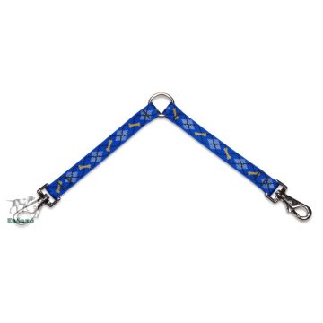   LUPINE pórázelosztó / ikervezető (Dapper Dog 1,9 cm széles)