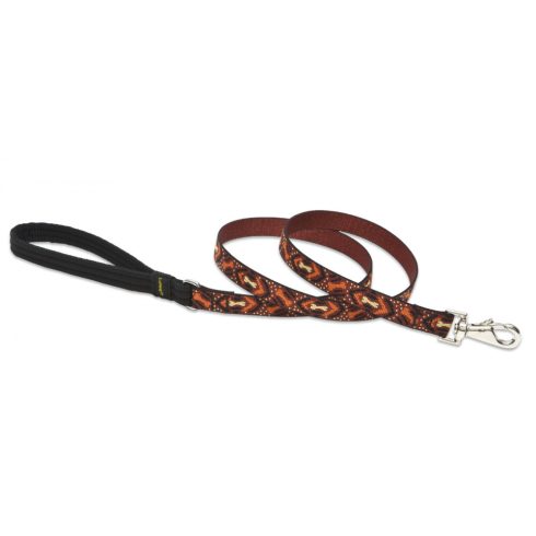 Lupine Original Designs Down Under Padded Handle Leash 1,9 cm width 183 cm - For widest range is dog sizes