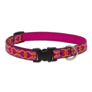   Lupine Original Collection Heart 2 Heart Adjustable Collar 1,9 cm width 23-35 cm -  For the widest range of dog sizes