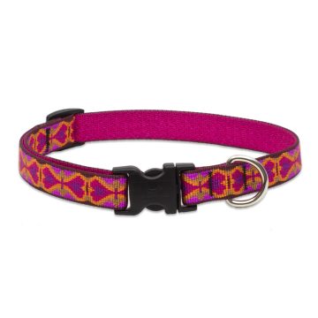   Lupine Original Collection Heart 2 Heart Adjustable Collar 1,9 cm width 34-55 cm -  For the widest range of dog sizes