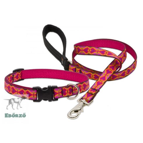 Lupine Original Collection Heart 2 Heart Adjustable Collar 1,9 cm width 34-55 cm -  For the widest range of dog sizes