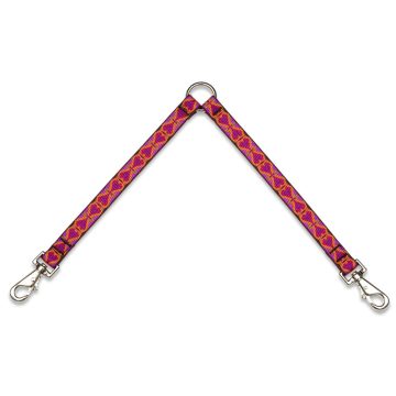   LUPINE pórázelosztó / ikervezető (Heart 2 Heart 1,9 cm széles)