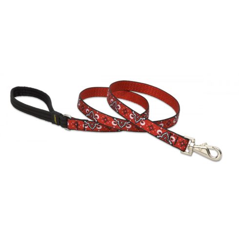 Lupine Original Designs Wild West Padded Handle Leash 1,9 cm width 122 cm - For widest range is dog sizes