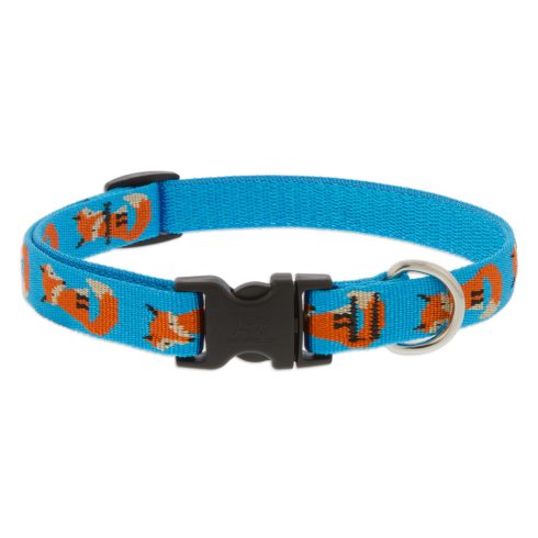 Lupine Microbatch Collection Foxy Paws Adjustable Collar 1,9 cm width 39-63 cm -  For the widest range of dog sizes