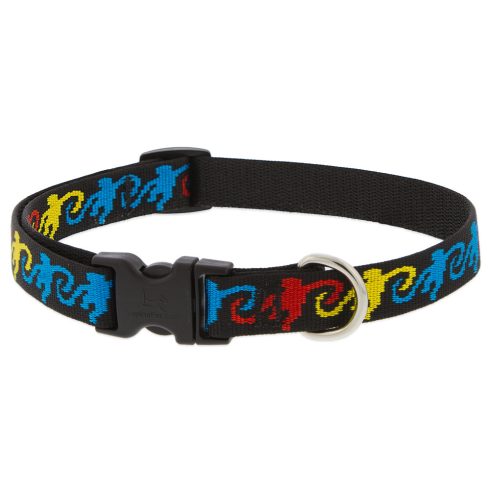 Lupine Microbatch Collection Monkey Business Adjustable Collar 1,9 cm width 34-55 cm -  For the widest range of dog sizes