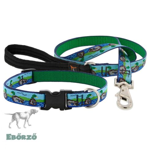 Lupine Microbatch Collection Sitting Duck Padded Handle Leash 1,9 cm width 122 cm - For widest range is dog sizes