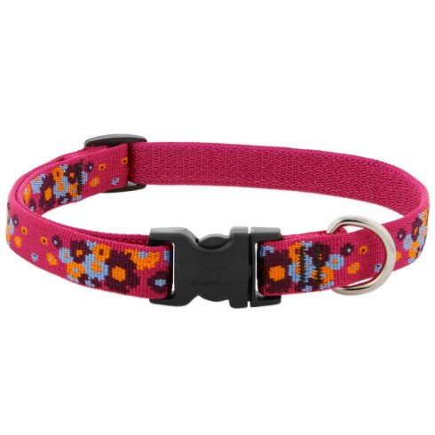 Lupine Microbatch Collection Plum Pretty Adjustable Collar 1,9 cm width 23-35 cm -  For the widest range of dog sizes