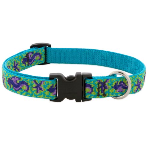 Lupine Microbatch Collection Sea Ponies Adjustable Collar 1,9 cm width 34-55 cm -  For the widest range of dog sizes
