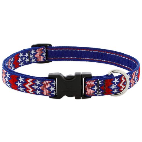 Lupine Microbatch Collection America Adjustable Collar 1,9 cm width 34-55 cm -  For the widest range of dog sizes
