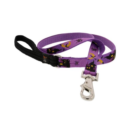 Lupine Original Designs Haunted House Padded Handle Leash 1,9 cm width 183 cm - For widest range is dog sizes
