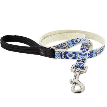   Lupine Microbatch Collection Penguin Party Padded Handle Leash 1,9 cm width 122 cm - For widest range is dog sizes