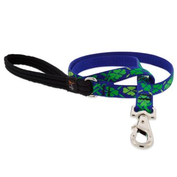   Lupine Microbatch Collection Lucky Padded Handle Leash 1,9 cm width 183 cm - For widest range is dog sizes