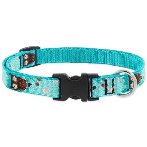 Lupine Microbatch Collection Hoot Adjustable Collar 1,9 cm width 34-55 cm -  For the widest range of dog sizes