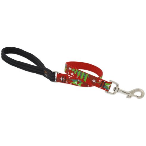 Lupine Original Designs Go Go Gecko Padded Handle Leash 1,9 cm width 61 cm - For widest range is dog sizes