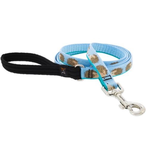 Lupine Microbatch Collection Hedgehogs Padded Handle Leash 1,9 cm width 122 cm - For widest range is dog sizes