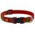Lupine Original Collection Happy Holidays - Red Adjustable Collar 1,9 cm width 23-35 cm -  For the widest range of dog sizes