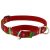 LUPINE Combo Halsband (Happy Holidays - Rot 1,9 cm breit 26-35 cm )