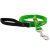 Lupine Microbatch Collection Happy Holidays- Green Padded Handle Leash 1,9 cm width 183 cm - For widest range is dog sizes