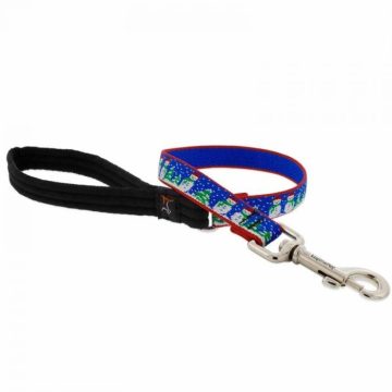   Lupine Microbatch Collection Jack Frost Padded Handle Leash 1,9 cm width 61 cm - For widest range is dog sizes