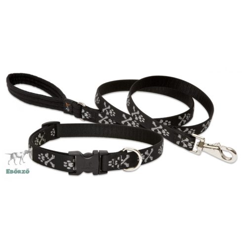 Lupine Original Collection Bling Bonz Adjustable Collar 1,9 cm width 23-35 cm -  For the widest range of dog sizes