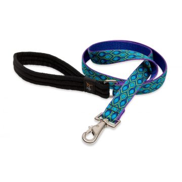   Lupine Original Designs Rain Song Padded Handle Leash 1,9 cm width 122 cm - For widest range is dog sizes