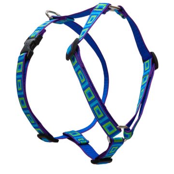   Lupine Original Collection Sea Glass Roman Harness  1,9 cm width 36-60 cm -  For the widest range is dog sizes