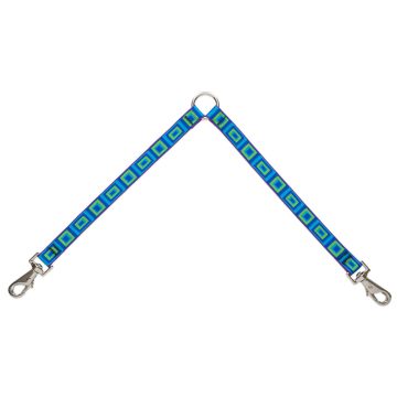   LUPINE pórázelosztó / ikervezető ( Sea Glass 1,9 cm széles)