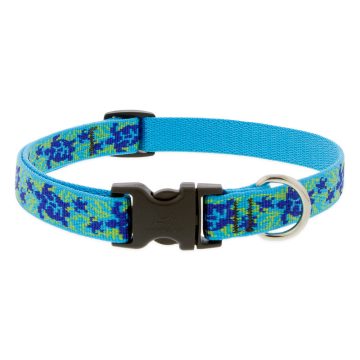   Lupine Original Collection Turtle Reef Adjustable Collar 1,9 cm width 34-55 cm -  For the widest range of dog sizes