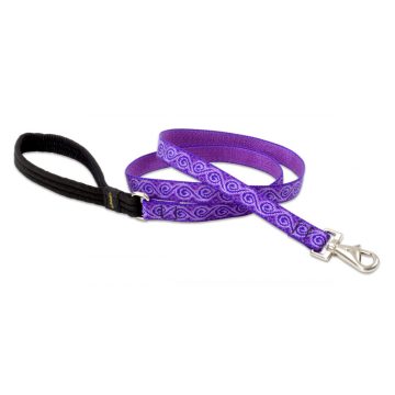   Lupine Original Designs Jelly Roll Padded Handle Leash 1,9 cm width 122 cm - For widest range is dog sizes