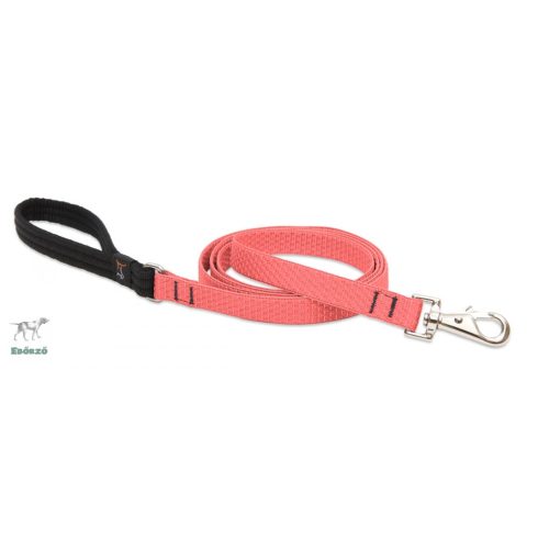 Lupine ECO Collection Coral Padded Handle Leash 1,9 cm width - For widest range is dog sizes