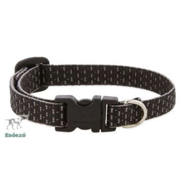   Lupine ECO Collection Charcoal Adjustable Collar 1,9 cm width 34-55 cm -  For the widest range of dog sizes