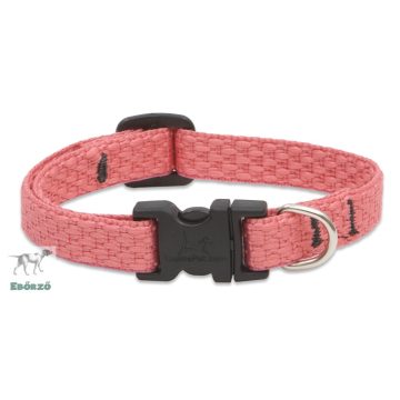   Lupine ECO Collection Coral Adjustable Collar 1,25 cm width 21-30 cm -  For Small Dogs